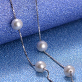 6mm Pearl Freshwater Choker Necklace Jewelry For Women
