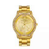 Luxury Diamond Watch Women Clock Anniverssary Jewelry