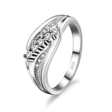 Genuine Promise Rings Silver For Women Jewelry