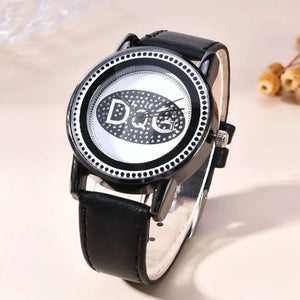 Luxury Ladies Quartz Wristwatch Leather Strap Watch Women Jewelry