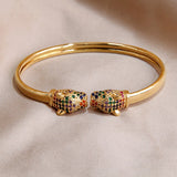 Classic Leopard Bracelet Zircon Full Wedding Jewelry