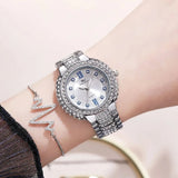 Diamond Starry Sky Roman Watch Bracelet Women Jewelry