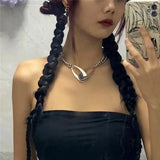 Punk Rock Necklace For Women Clavicle Chain Party Jewelry