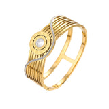 Numeral Bangle Roman Bracelet Sparkling Women Jewelry