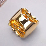 Cross Line Zircon Ring Women Anniverssary Bridal Jewelry - Genuine - Gemstone