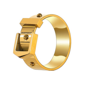 Luxury 18K Gold Party Ring Women Wedding Gift Jewelry