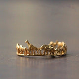 Women Gold Animal Ring Jewelry for Party Jewelry Gift