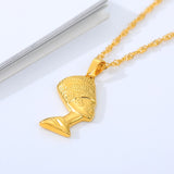 Queen Women Necklace Gold for Vintage Jewelry