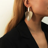 Unique Golden Party Earrings Women Jewelry Accessories