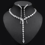 14K Pearl Pendant Drop Earrings For Women Wedding Jewelry