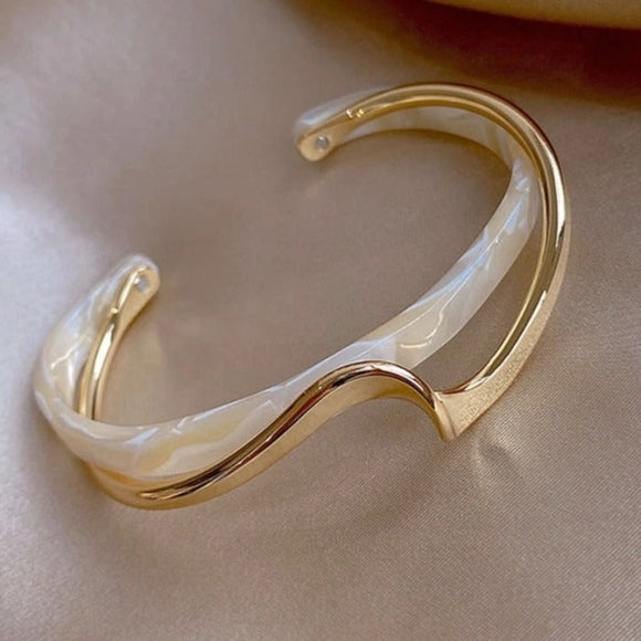 Luxury Resin Bangle Bracelet for Women Girls  Wedding Jewellery