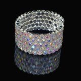 Bridal Full Gemstone Bracelet for Women Wedding Jewelry