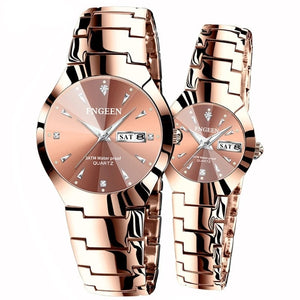 585 Rose Gold Watch Wristwatch for Women Wedding Jewellery