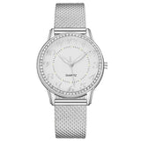 Silver Heart Women Watch Wristwatch Anniverssary Jewellery