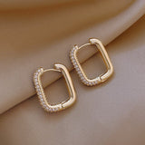 Vintage Hoop Earring For Woman Party Wedding Pendant Jewelry