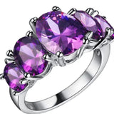 Alexandrite Ring 925 Sterling Silver Purple Women's Engagement Jewelry Will U marry me? Yes!!!YES I DO!!! Metals Type: 925 Sterling Silver Gender: Women Material: Alexandrite Occasion: Wedding, Engagement, Party Setting Type: Channel Setting Style: Vintage Rings Type: Wedding Bands Surface Width: 2mm Item Type: RingsVintage Purple Alexandrite Ring Silver Women Engagement Jewelry
