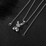 Luxury Rabbit Pendant Necklace Anniversary Birthday Gift Jewelry