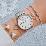 Luxury Women Watch Set Bracelet Wristwatche Jewellery4