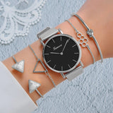 Luxury Women Watch Set Bracelet Wristwatche Jewellery