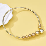 Retro Round Bead Necklace For Women Anniverssary Jewelry Gifts