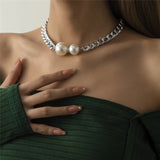 Luxury Big Ball Pendant Necklace For Women Wedding Jewelry