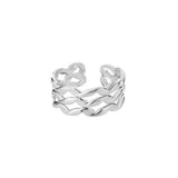 Hollow Heart Ring For Women Party Accessories Jewelry