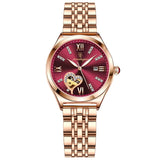 Romatic Watche Rose Gold Ladies Quarzt Wristwatch Women Jewelry Gift
