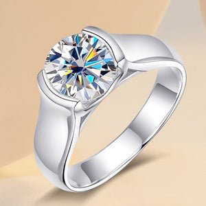 Classic 5CT Moissanite Ring For Women Wedding Jewelry Gift