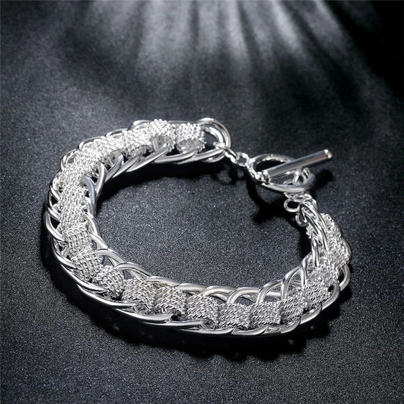 10mm Gold Chain Bracelet women wedding wedding birthday Jewelry