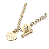 Big Heart Wedding Earrings 18K Gold For Women Jewelry