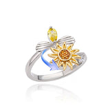 Luxury Four Clover Ring for Women Wedding Jewelry