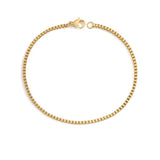 Gold Twist Cuban Chain Bracelet for Women Jewelry Gifts