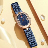Luxury Inlaid Brand Gemestone Watch Women Jewelry
