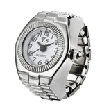 Unique Watch Ring For Women Anniversary Punk  Jewelry