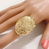Luxury Two Tone Gold Ring For Women Wedding Jewelry