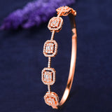 Stackable Bangle Silver Bracelet Cuff For Women Wedding Jewelry