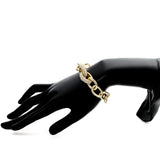 Luxury Bracelet for Women Charm Punk Jewelry Charm Bracelet Boho Gemstone Interlocking Gold