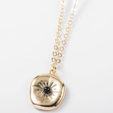 14K Rose Gold Pendant Necklace Women Anniverssary Party Jewelry