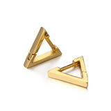 Big Triangle Stud Earrings For Women Party Anniversary Jewelry