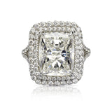 Big Bling Zircon Engagement Ring for Women Wedding S925 JewelryBIG BLING ZIRCON ENGAGEMENT RING FOR WOMEN WEDDING S925 JEWELRY