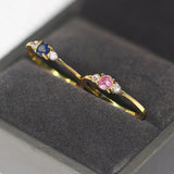 Ventage Emerald Gold Ring For Women Wedding Jewelry