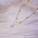 18K Gold Bee Pendant Necklace Women Anniverssary Fine Jewelry