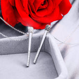 Three-dimensional Pendants Necklace Long Chain for Women Jewelry