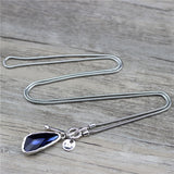 Long Winter Sweater Chain 90cm WomenNecklace Irregular Crystal Pendant Jewelry