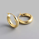 vintage-14k-yellow-gold-circle-hoop-earrings-women-wedding-jewelry