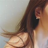 Luxury Water Drop  Earrings Women S925 Sterling Silver 14k Gold Jewelry