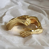 romantic-hug-carved-hand-ring-forever-love-adjustable-women-men-jewelry