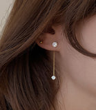 Long Zircon Gemstone Earrings For Women Wedding Jewelry