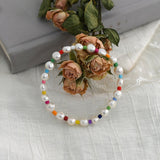 Natural freshwater pearl bracelet handmade Wedding Women Jewlery