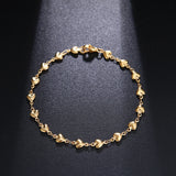 Gold Silver Chain Bracelets For Man Women Pendant Love Jewelry